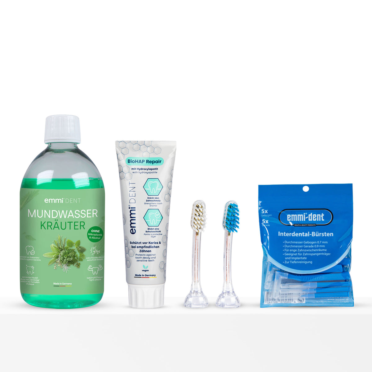 Gengive sensibili Ricariche Set Spazzolino da denti a ultrasuoni Metallic