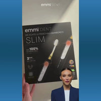 Ultraschallzahnbürste Slim Weiße Zähne Set